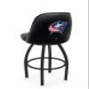L048 Logo Grizzly Columbus Blue Jackets Swivel Counter Stool view 1