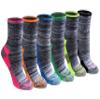 Dickies Women's Dri-Tech Advanced Moisture Wicking Mid-Crew Socks, Available in M-L (6,12 Pairs), Black Marl Assorted (6 Pairs), Medium view 1
