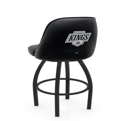 L048 Logo Grizzly Los Angeles Kings Swivel Counter Stool