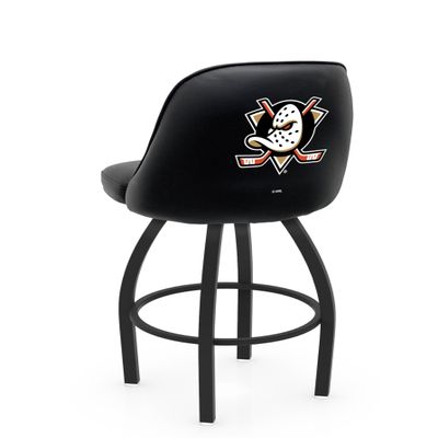 L048 Logo Grizzly Anaheim Ducks Swivel Counter Stool
