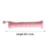 B Baosity Badminton Racket Handle Cover Knitted Drawstring Grip Protector Anti Skid Tennis Grip Badminton Overgrip Cover for Women Men, Pink view 3