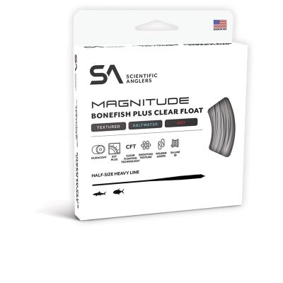 Scientific Anglers SA Magnitude Textured Bonefish Plus 10 Clear Float Tip WF6