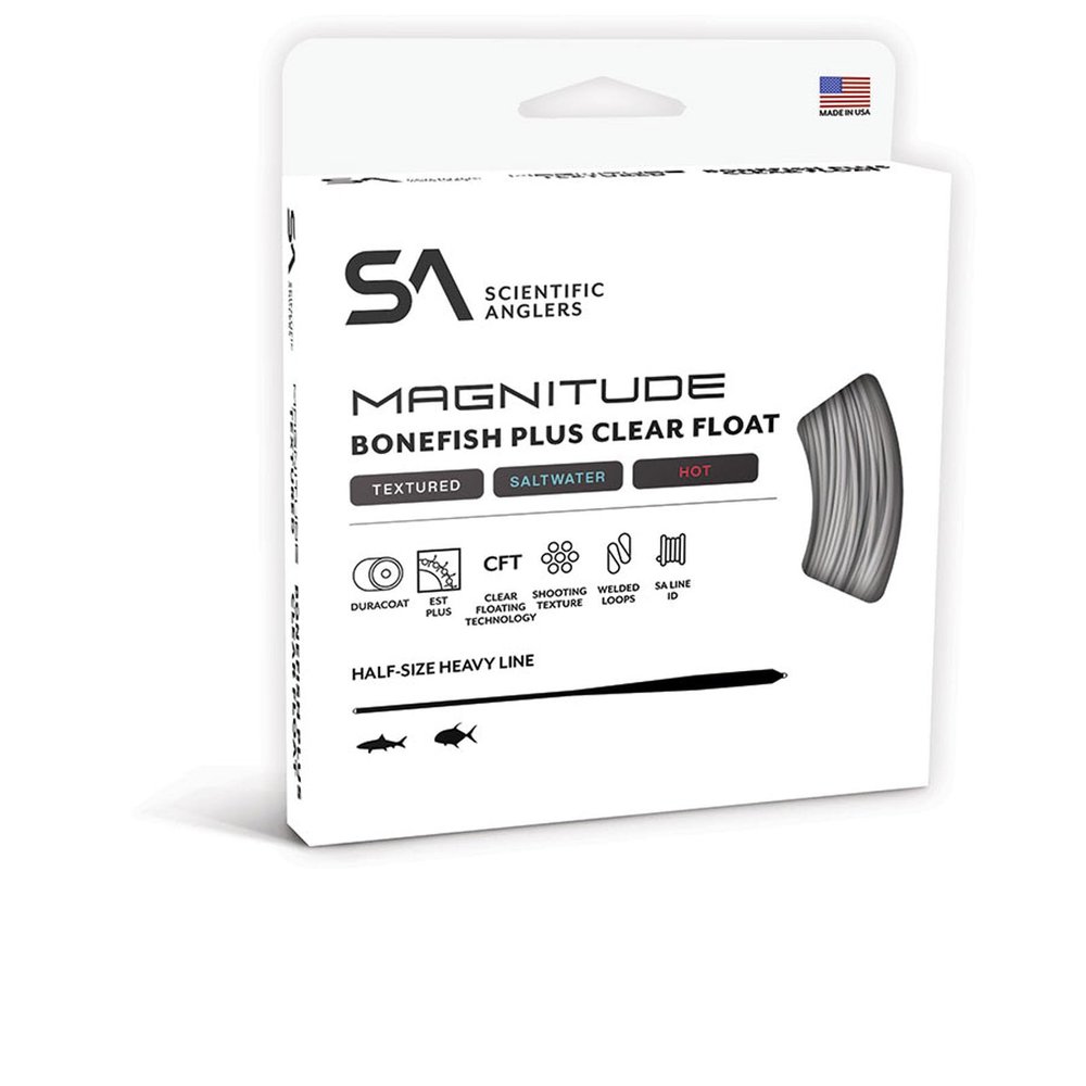 Scientific Anglers SA Magnitude Textured Bonefish Plus 10 Clear Float Tip WF6