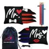 CornholeGamesUSA Pro Cornhole Bags Set of 8 Regulation - Professional Cornhole Bags for Tournament Play, Slick n Stick Bean Bags for Cornhole, Corn Hole Bags Regulation Set of 8- Made in USA view 1