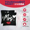CornholeGamesUSA Pro Cornhole Bags Set of 8 Regulation - Professional Cornhole Bags for Tournament Play, Slick n Stick Bean Bags for Cornhole, Corn Hole Bags Regulation Set of 8- Made in USA view 4