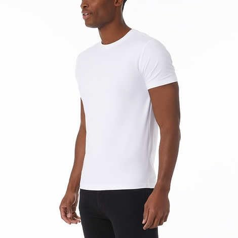 32 DEGREES 32 Degrees Men's Cool Tee, 3-Pack (US, Alpha, XX-Large, Regular, Regular, White)