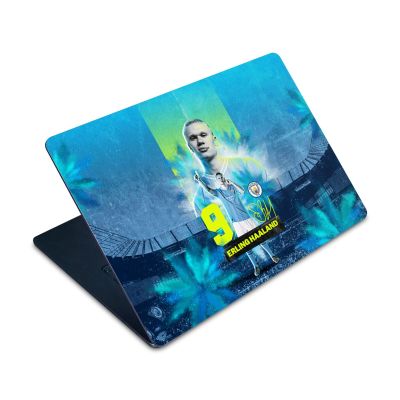 Head Case Designs Officially Licensed Manchester City Man City FC Erling Haaland 2023/24 Kit Vinyl Sticker Skin Decal Cover Compatible with Apple MacBook Air 15" M2 2023