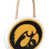 The University of Iowa Hawkeyes Logo Hanging Wood Wall Decor - Small Iowa Hawkeyes Decoration - Great Gift Idea view 4