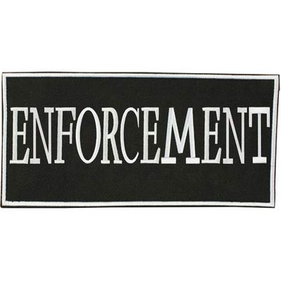 Fox Outdoor 84P-223 Enforcement ID Patches (2" x 4") Pack of 12