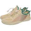 WateLves Water Shoes Mens Womens Beach Swim Shoes Quick-Dry Aqua Socks Pool Shoes for Surf Yoga Water Aerobics (Mesh Brown, 44) view 3