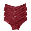 Cheeky Underwear for Women Lace No Show Bikini Soft Breathable Seamless Panties Plus Size Ladies Sexy Hipster Underwear view 1