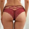 Cheeky Underwear for Women Lace No Show Bikini Soft Breathable Seamless Panties Plus Size Ladies Sexy Hipster Underwear view 2