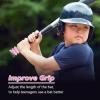 [5 Packs] Baseball Bat Grip Choke Up Rings for Youth Baseball Softball Teeball Tball Bat Choke Up Ring Bat Knob Baseball Bat Accessories - Pink view 4