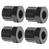 BCOATH 4pcs Mountain Bike Freewheel Removal Tool for Easy Installation and Maintenance Durable Black Design for Bicycle Repair and Disassembly