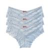 Cheeky Underwear for Women Lace No Show Bikini Soft Breathable Seamless Panties Plus Size Ladies Sexy Hipster Underwear view 1
