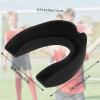 Dimeho 4 Pack Sports Mouth Guards Athletic Mouthpiece Sport Teeth Armor Gum Protector Bite Mouthguard for Football Soccer Boxing Hockey Karate Basketball Lacrosse Taekwondo Gear(Black) view 2