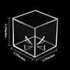 12 Pack Baseball Display Case UV Protected Acrylic Clear Baseball Holder Square Cube Ball Protector Memorabilia Autograph Display Box for Official Size Baseball view 2