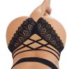 Cheeky Underwear for Women Lace No Show Bikini Soft Breathable Seamless Panties Plus Size Ladies Sexy Hipster Underwear view 4