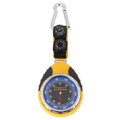 4 in 1 Digital Mini Compass Thermometer Barometer Altimeter Multifunction Outdoor Equipment for Camping Hiking Climbing