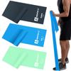 A AZURELIFE Resistance Bands,Professional Long Non-Latex Elastic Stretch Bands,Exercise Bands for Physical Therapy, Yoga, Pilates, Rehab, at-Home or The Gym Workouts, Strength Training view 1