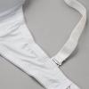 Womens 2 Piece Lace Underwire Bra and Panty Sets Sexy Push up Lingerie Set for Women Comfortable Seamless Bralettes Bra White view 4