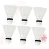 BIUDECO 6pcs Badminton Kit Nylon Plastic Shuttlecocks Equipment for Rebound Trainer Self Practice Strong Elastic view 3