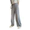 Dawery Women Fold Casual Pants Breathable Soft Loose Daily Mopping Trousers Females Streetwear Light Grey S view 1