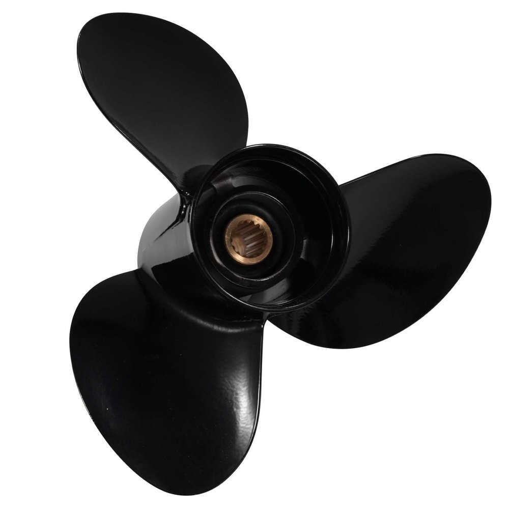 14x17 Aluminum Boat Propeller fit Suzuki Outboard Motors DF50/60/70/90/100/115/140HP Replacement OEM 58100-90J01-019 15 Spline Tooth 3 Blades RH