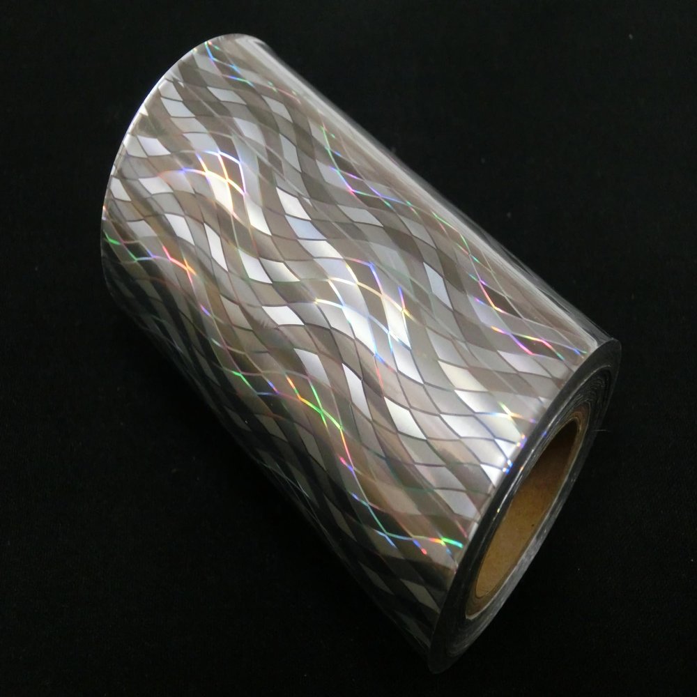 Gleam FOIL DIY Hot Stamping Holographic foil for Lures and Metal jigs only (DNA80L HPT-DNA80L) 3.15 inch x 164 feet (80mm x 50M) Murata Kimpaku Co., Ltd.