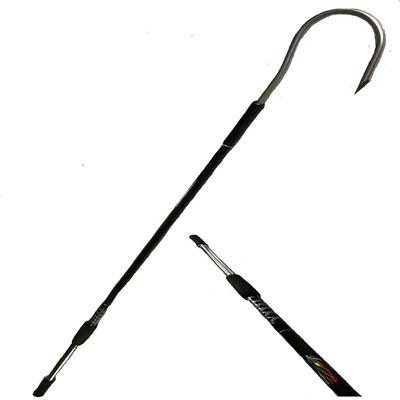 Honu Lures Quality Apprx 4ft-6ft Fishing Gaff 48"-70" (6ft with 2.5" Hook)