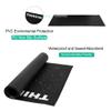 Thinvik Bike Mat for Peloton Spinning Bike & Wahoo Kickr 3072in Bicycle Trainer Mat for Cycleops Rowe Indoor Cycling Exercise Stationary Bike mat with Stone Texture 4mm Thickness view 4