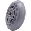 Pasuihcay Skating Shoes 608ZZ Bearing Inline Skate Wheel Clear Gray view 2