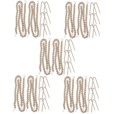 BESPORTBLE 50pcs Elastic Boot Straps for Outdoor Activities Boot Blousing Straps for Cycling Binding Ropes Portable Blousing Garters Elastic Ropes for Clean Look