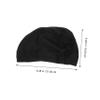 Parliky Swim Cap for Hair Flexible Design for Women and Men Lightweight Reusable Swimming Hat for Pool and Bath Use Black Pu Material view 2