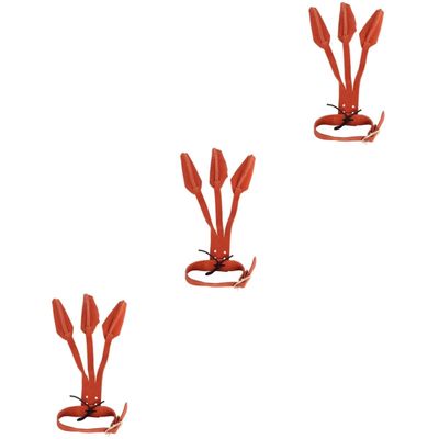 BESPORTBLE 3pcs Elastic Archery Glove Hand Protector for Bow Hunting Locking Buckle Easy to Wear Remove Stylish Design
