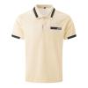 Ymosrh Golf Shirts for Men Tall, Polo Shirt Casual Short Sleeve T Shirt Classic Fit Shirts Polos Athletic Shirts Black Short Mens Shirt Business Casual Man Shirt Polos Shirt (L, Khaki) view 2