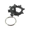 BESPORTBLE Octopus Shaped Multi-Tool Screwdriver for Bike Repair and Maintenance Compact Keychain Tool for Bicycles Toys and Snowboards Black view 1
