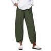 Work Pants for Women Plus Size Pants for Women Linen Capris for Women Casual Summer Leggings for Women Plus Size Smocked Pants for Women Womens Plus Size Leggings,B-Army Green,4X-Large view 1