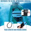 Hikeen Swim Belt for Adults,Water Aerobics Equipment with Fixing Straps and Zipped Pocket,Adults Pool Exercise Equipment for Pool Exercises and Workouts (Blue) view 2