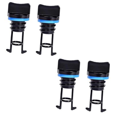 BESPORTBLE 4pcs Nylon Kayak Scupper Water Drain Plugs for Kayaks Canoes Boats Easy Installation for Dry Paddling Fit Accessory