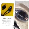 BESPORTBLE 4pcs Nylon Kayak Scupper Water Drain Plugs for Kayaks Canoes Boats Easy Installation for Dry Paddling Fit Accessory view 2