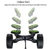 XLTEAM Kayak Cart Trolley, Adjustable Canoe Boat Carrier, Heavy Duty Beach Trolley Trailer Equipment, 75kg Load Capacity, Convenient to Bundle, for Moving Surfboards view 3