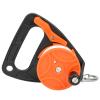 150ft Diving Line Reel, Diving Reel with Large Reel Handle, Diving Line Wheel for Drift Diving, Snorkeling, Kayaking and More(Orange)