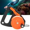 150ft Diving Line Reel, Diving Reel with Large Reel Handle, Diving Line Wheel for Drift Diving, Snorkeling, Kayaking and More(Orange) view 2