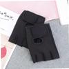 BESPORTBLE 2pcs Professional Half Finger Cycling Gloves Breathable Padded Exercise Gloves for Yoga Dumbbells Barbell Gym view 2