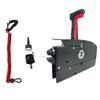 881170A13 Boat Motor Side Mount Remote Control Box with 14 Pin for Mercury Outboard Engine Right Hand Pull To Open view 3