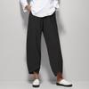 Generic Linen Pants Women Summer Linen Capri Pants for Women Wide Leg Pants Petite Black Harem Pants for Women Denim Cargo Pants Women Womens Linen Blend Pants,B-Black,Large view 2