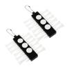 BESPORTBLE 4pcs Sticky Golf Holders Golf Tee Carriers Organizers Essential Sports Supplies for Golfers view 4