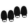 BESPORTBLE 2pairs Bowling Shoe Slider Elastic Bowling Slipping Mats for Men Women Washable Non-Deformation Easy to Use for All Shoe view 1