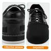 BESPORTBLE 2pairs Bowling Shoe Slider Elastic Bowling Slipping Mats for Men Women Washable Non-Deformation Easy to Use for All Shoe view 4